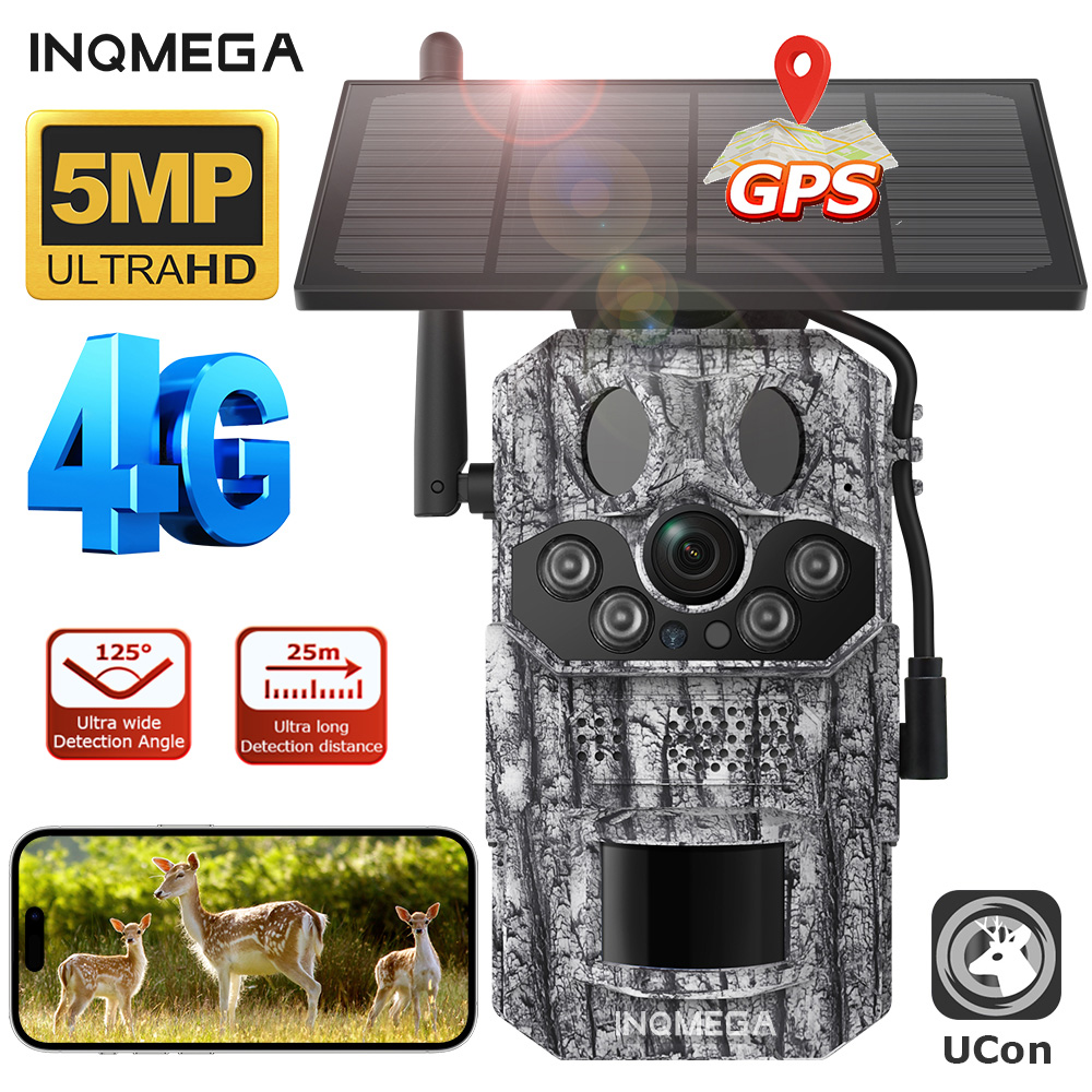 Trail Camera Infrared - INQMEGA4G PIR 모션 활성화 트리거, 야간
