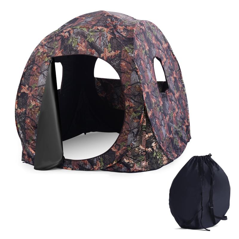 Hunting & Outdoor Supplies Carterton - 3인용 팝업 사냥 텐트, PU 옥스포드