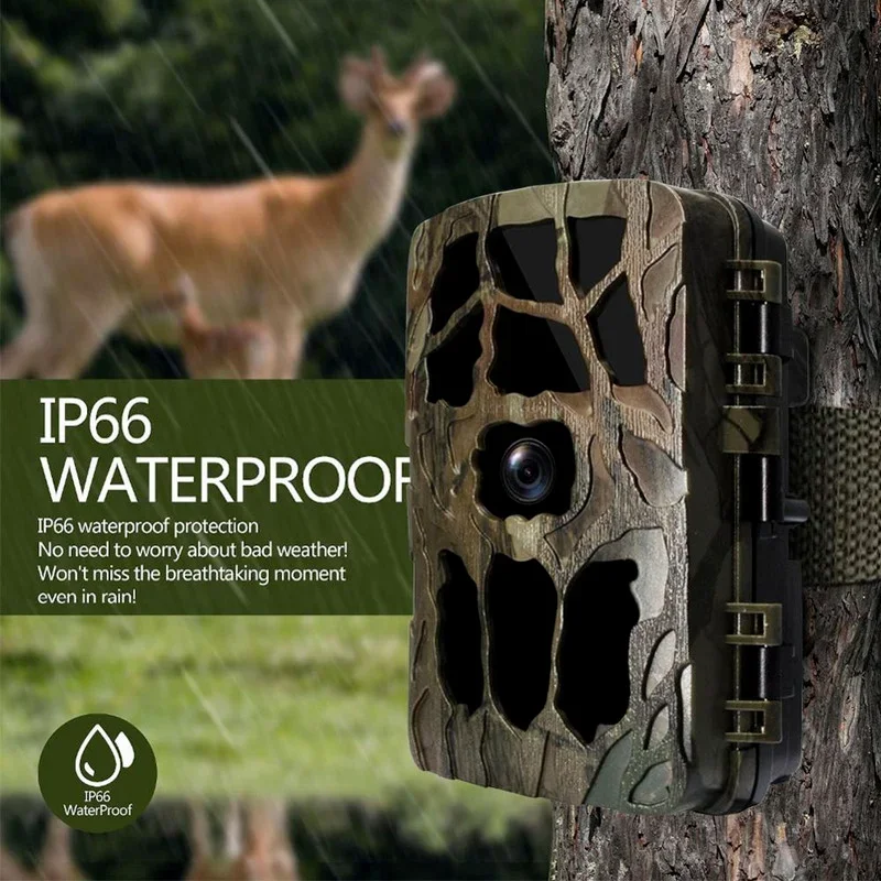 Trail Camera Infrared - H982 IP66 방수 4K 야외 적외선