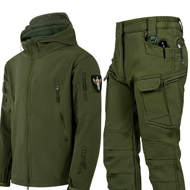 Safari Outdoor Hunting Jackets - 남성용 아웃도어 방수 위장 사파리 하이킹