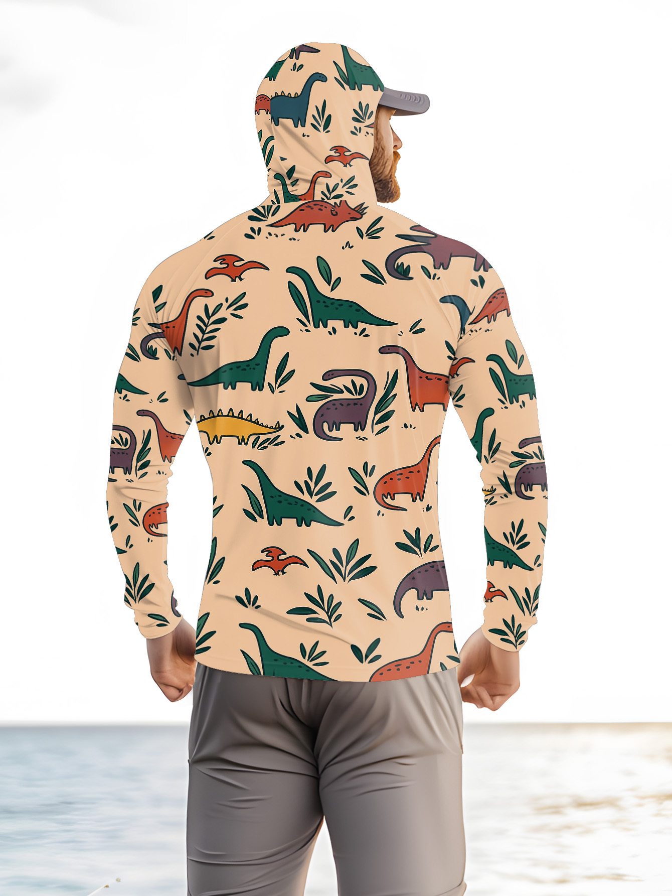 남성용 낚시 후드 스웨트셔츠, 긴팔 자외선 차단 셔츠, - Hunting & Outdoor Supplies Carterton 리뷰 및 가격