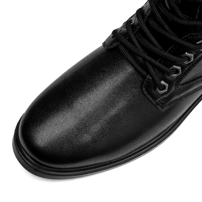 하이탑 가죽 부츠 아웃도어 전술 전투 부츠 남성용 보안 - Outdoor Hunting Boots For Men 리뷰 및 가격