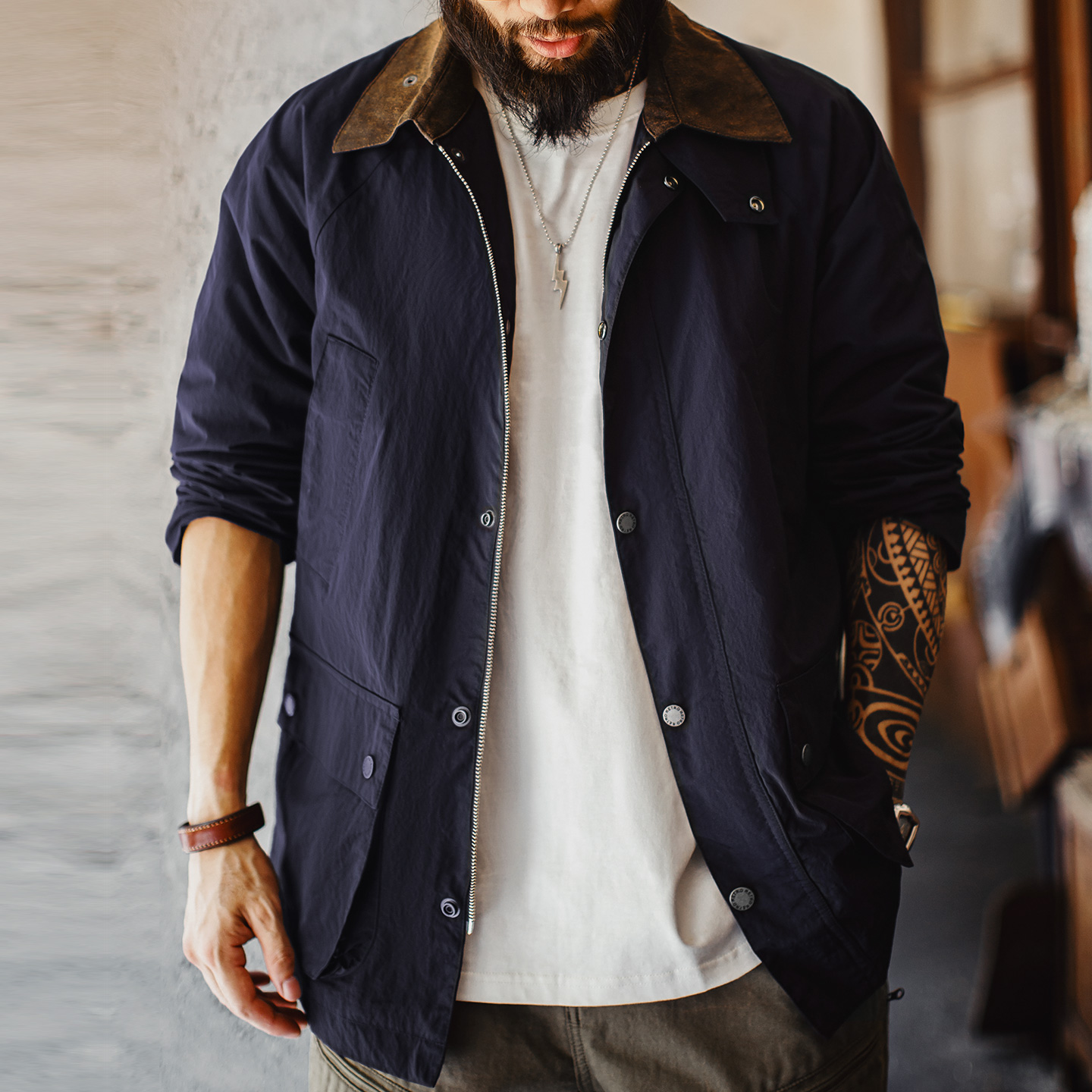마덴 남성 빈티지 사파리 재킷 아메리칸 레트로 블루 아 - Safari Outdoor Hunting Jackets 리뷰 및 가격