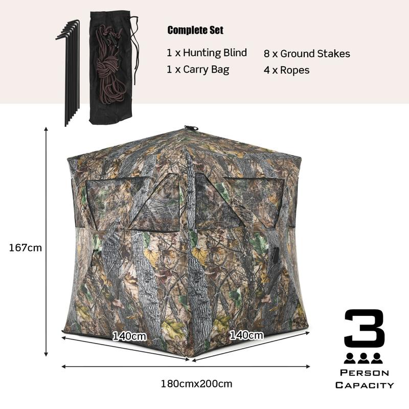 휴대용 사냥 은신처(사슴 및 양각양용), 지면 고정용  - Hunting & Outdoor Supplies Carterton 리뷰 및 가격