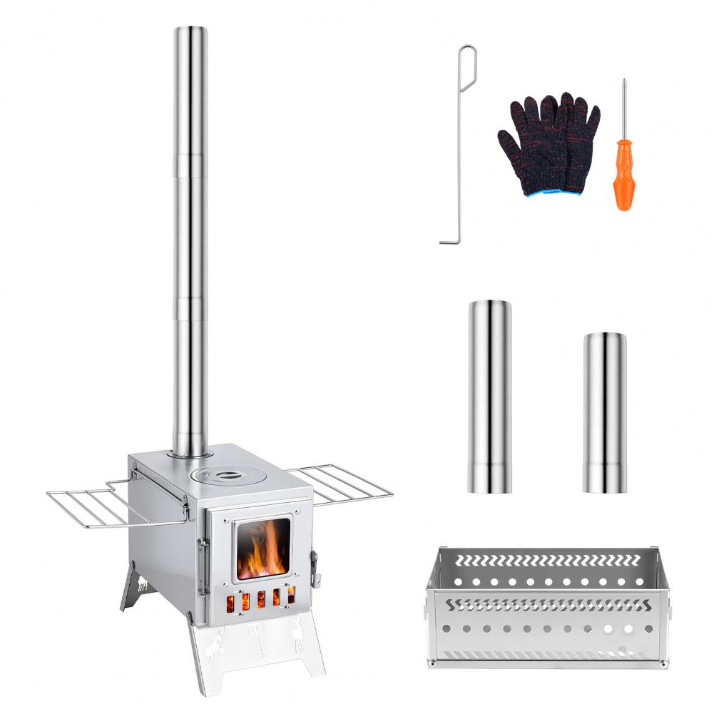 야외 접이식 휴대용 나무 난로 2 in 1 사우나 텐트 - Outdoor Hunting Heater 리뷰 및 가격