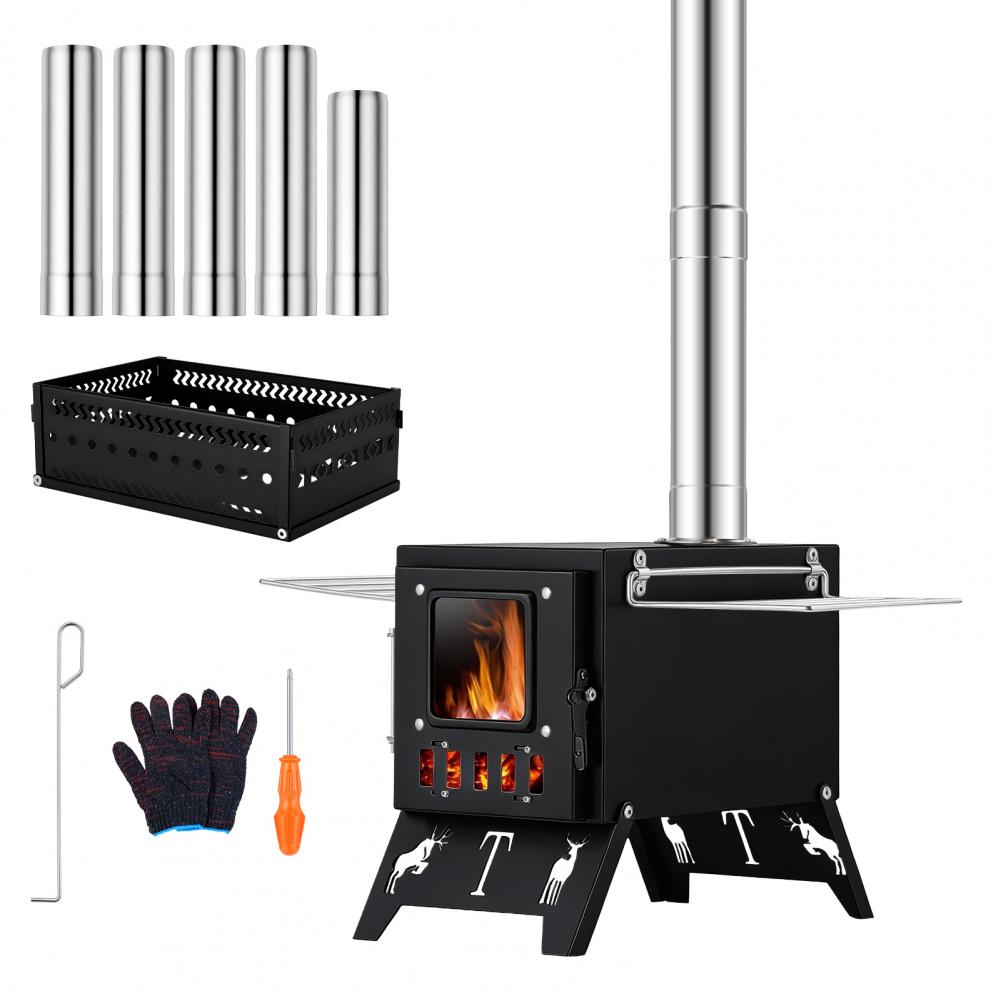 야외 접이식 휴대용 나무 난로 2 in 1 사우나 텐트 - Outdoor Hunting Heater 리뷰 및 가격