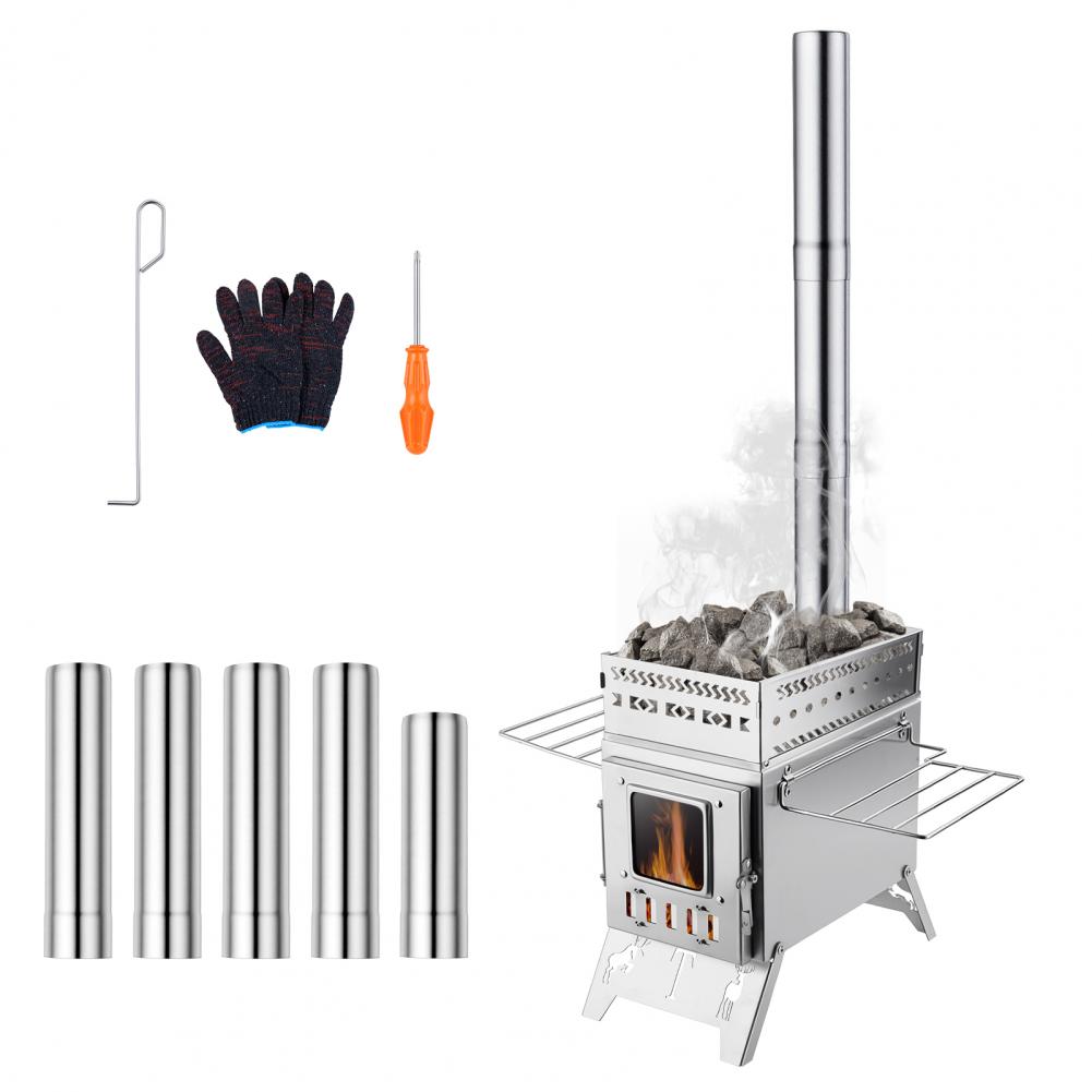 야외 접이식 휴대용 나무 난로 2 in 1 사우나 텐트 - Outdoor Hunting Heater 리뷰 및 가격